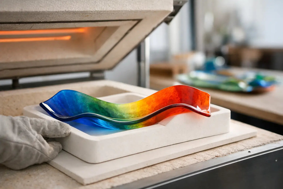Fused Glass Slumping for Confident Forms