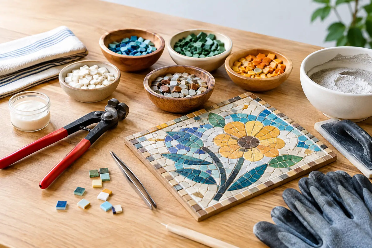 12 Essential Tools for Mosaic Artists to Start Well