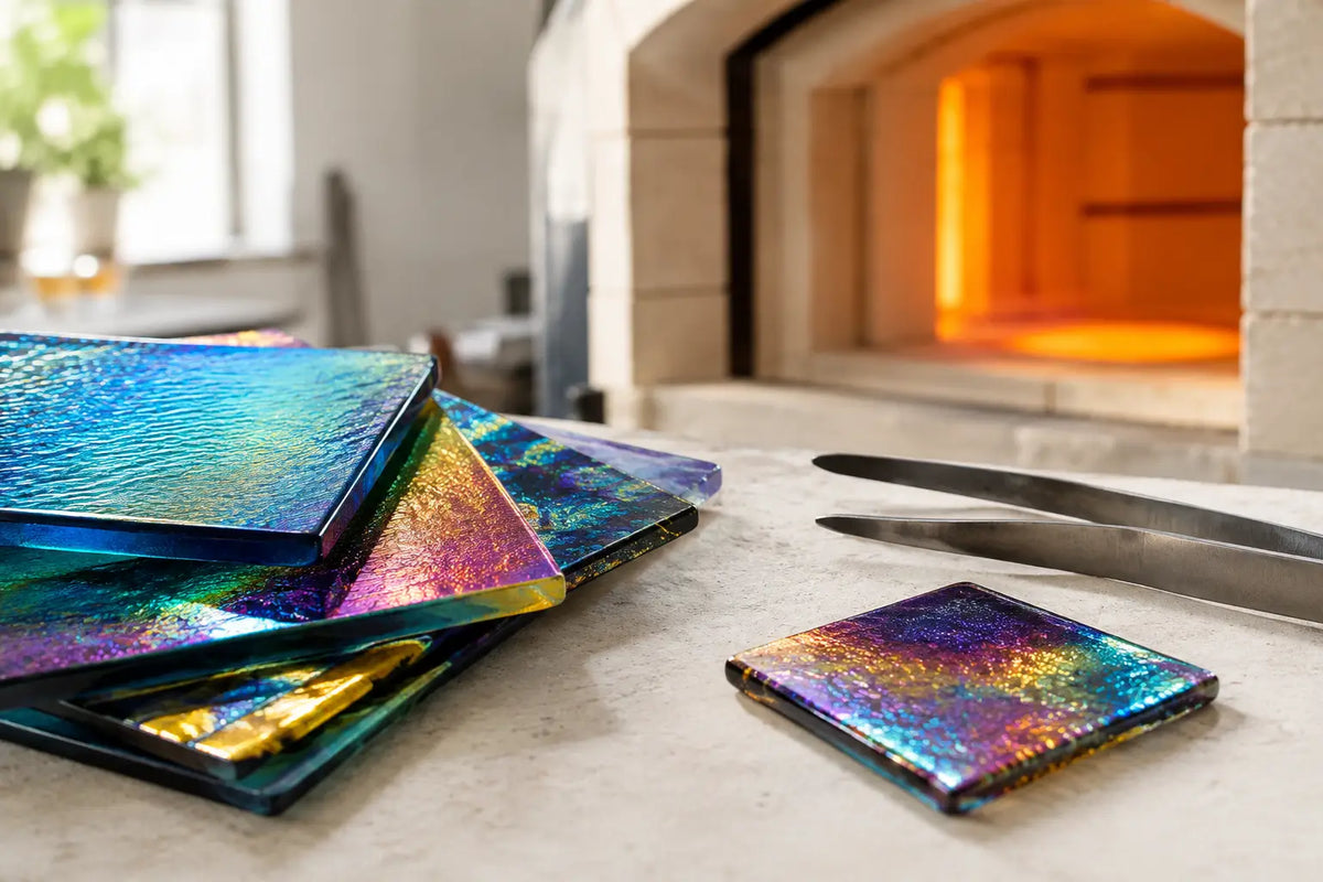 How to Fire Dichroic Glass Without Losing Sparkle