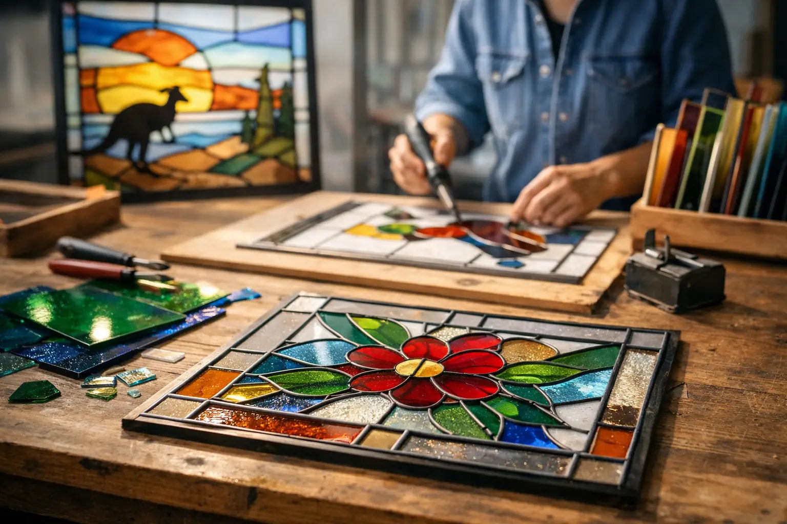 Stained Glass Patterns Australia Makers Use
