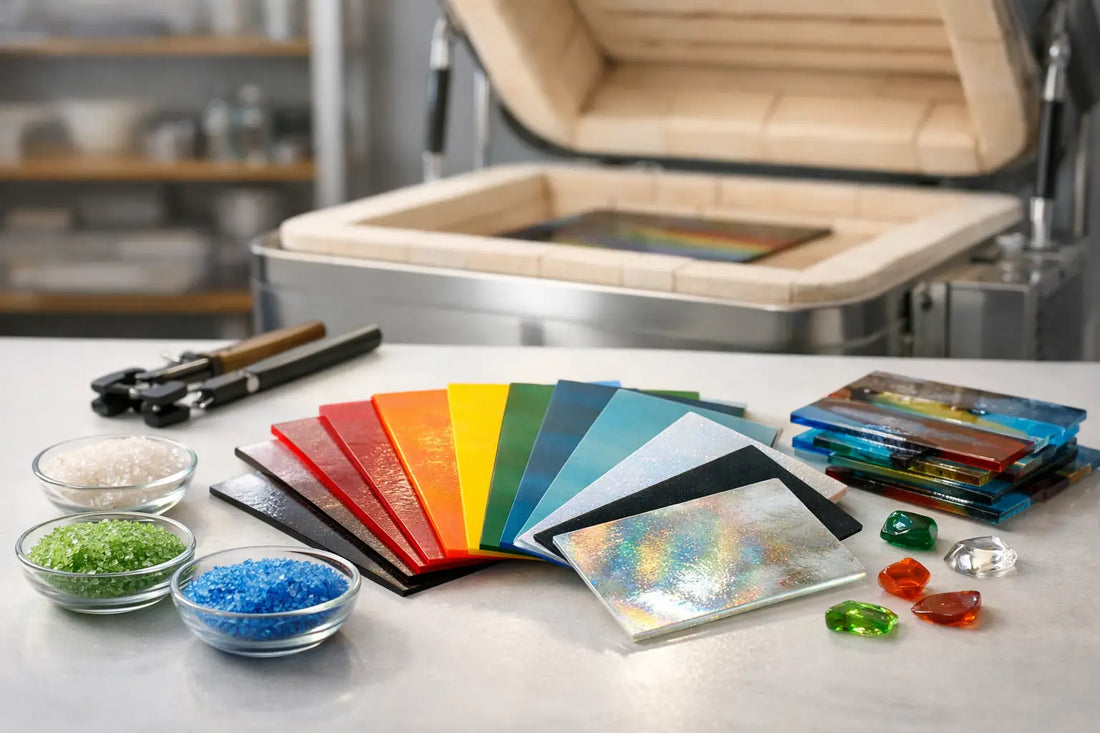 Choosing Fusible Glass Sheets for Kiln Work