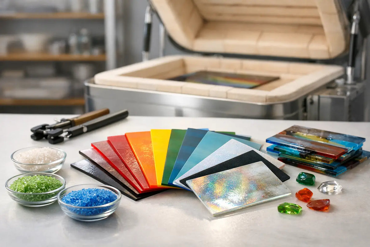 Choosing Fusible Glass Sheets for Kiln Work