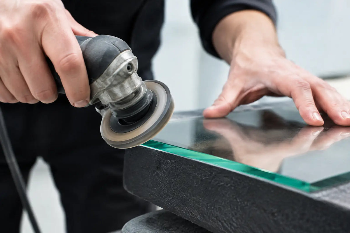How to Grind Glass Without Chips or Sharp Edges