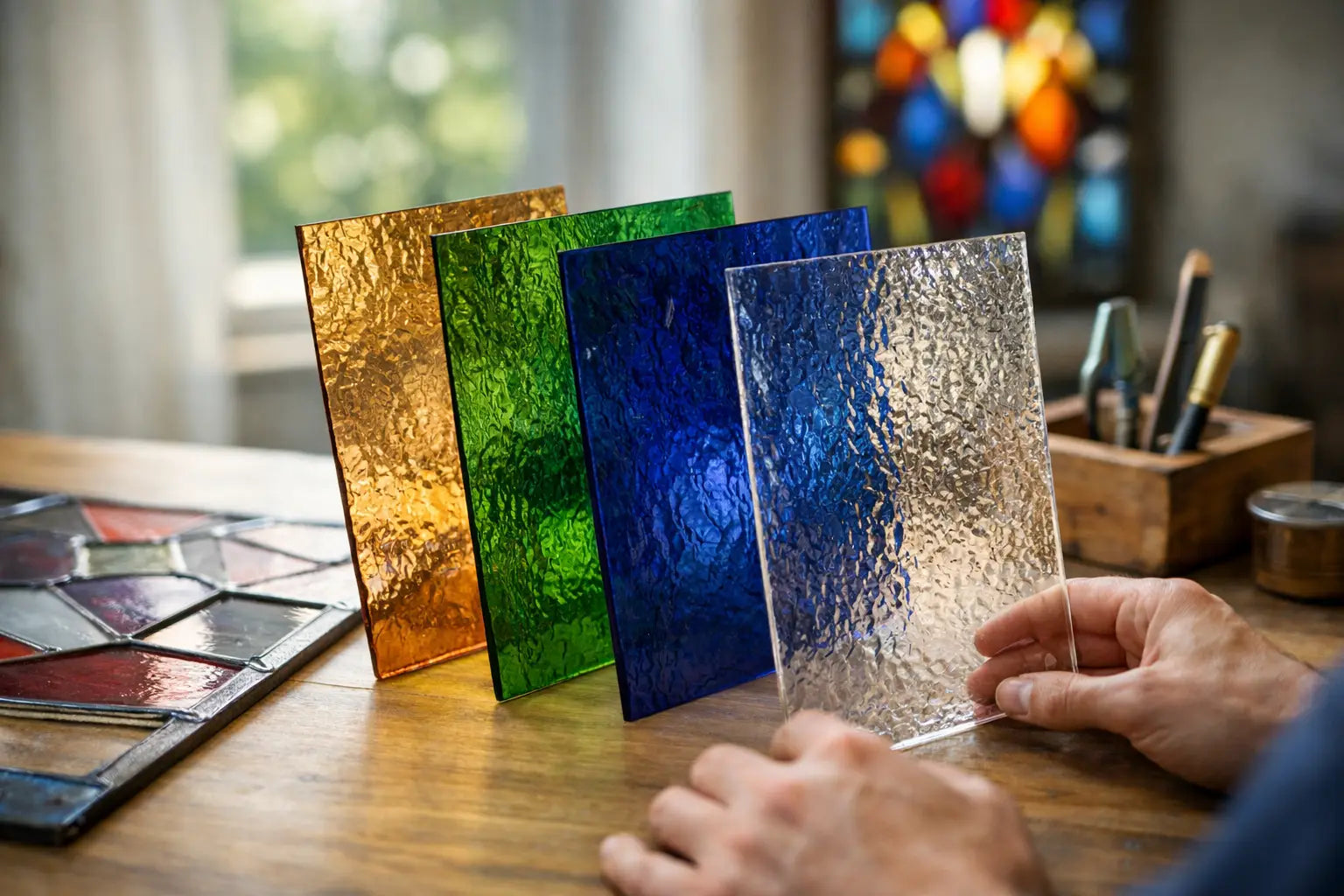 Choosing Cathedral Glass for Stained Glass