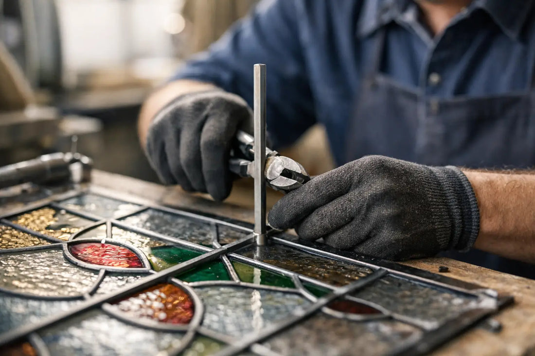 How to Reinforce Leadlight Panels Safely