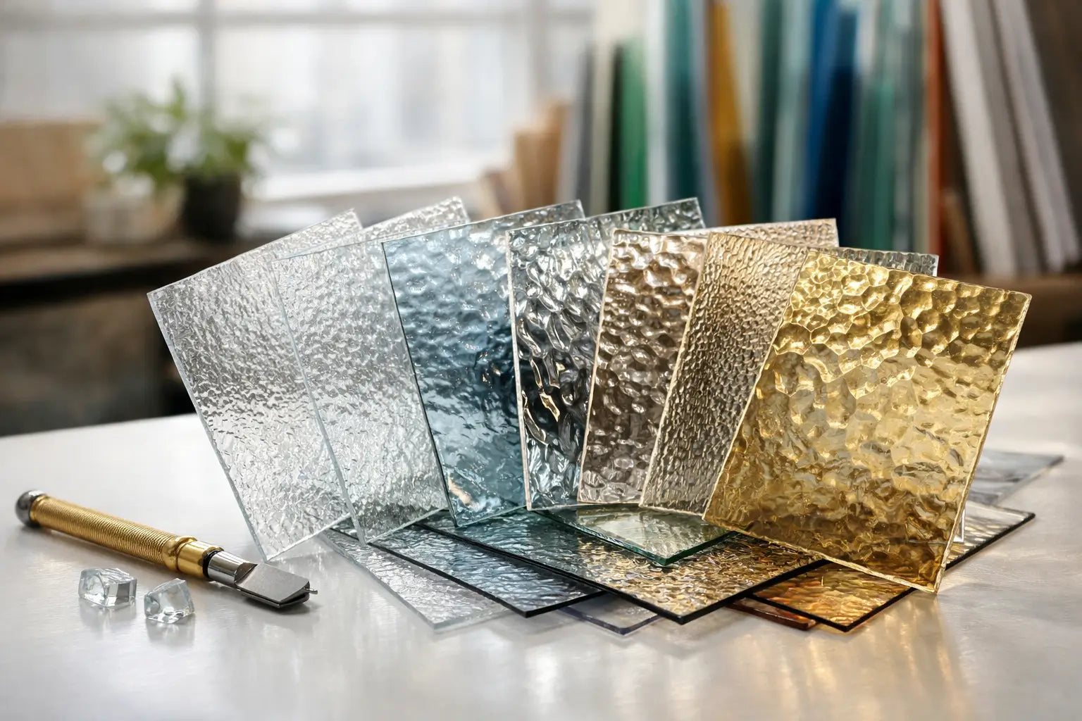 Choosing Textured Art Glass Sheets