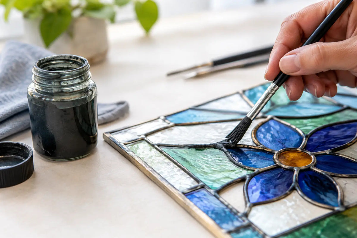 How to Apply Patina to Stained Glass Solder