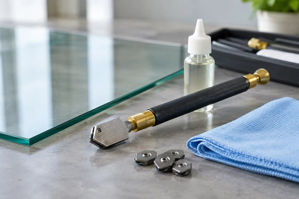 Glass Cutter Maintenance for Cleaner Scores