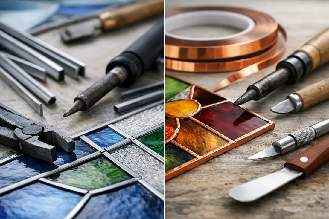Lead Came vs Copper Foil: Which Method Fits?