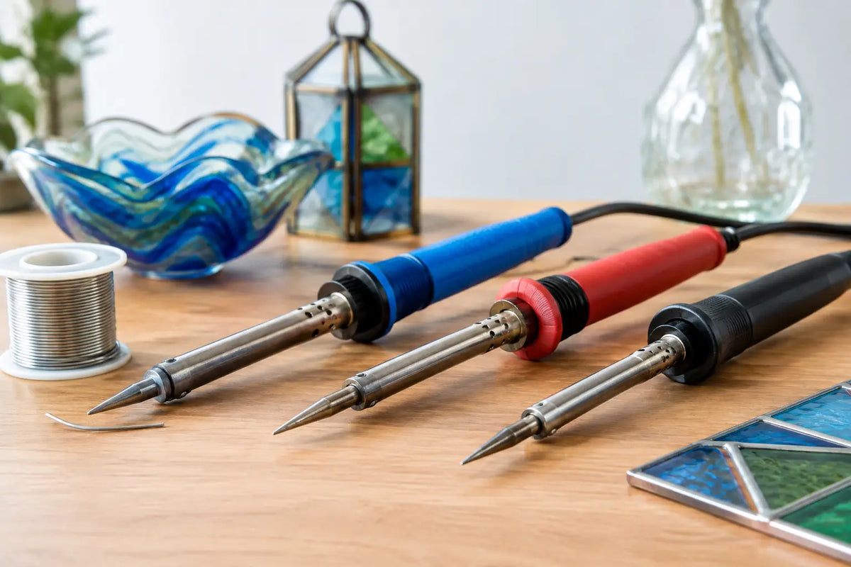 Soldering Iron Wattage Comparison for Glasswork