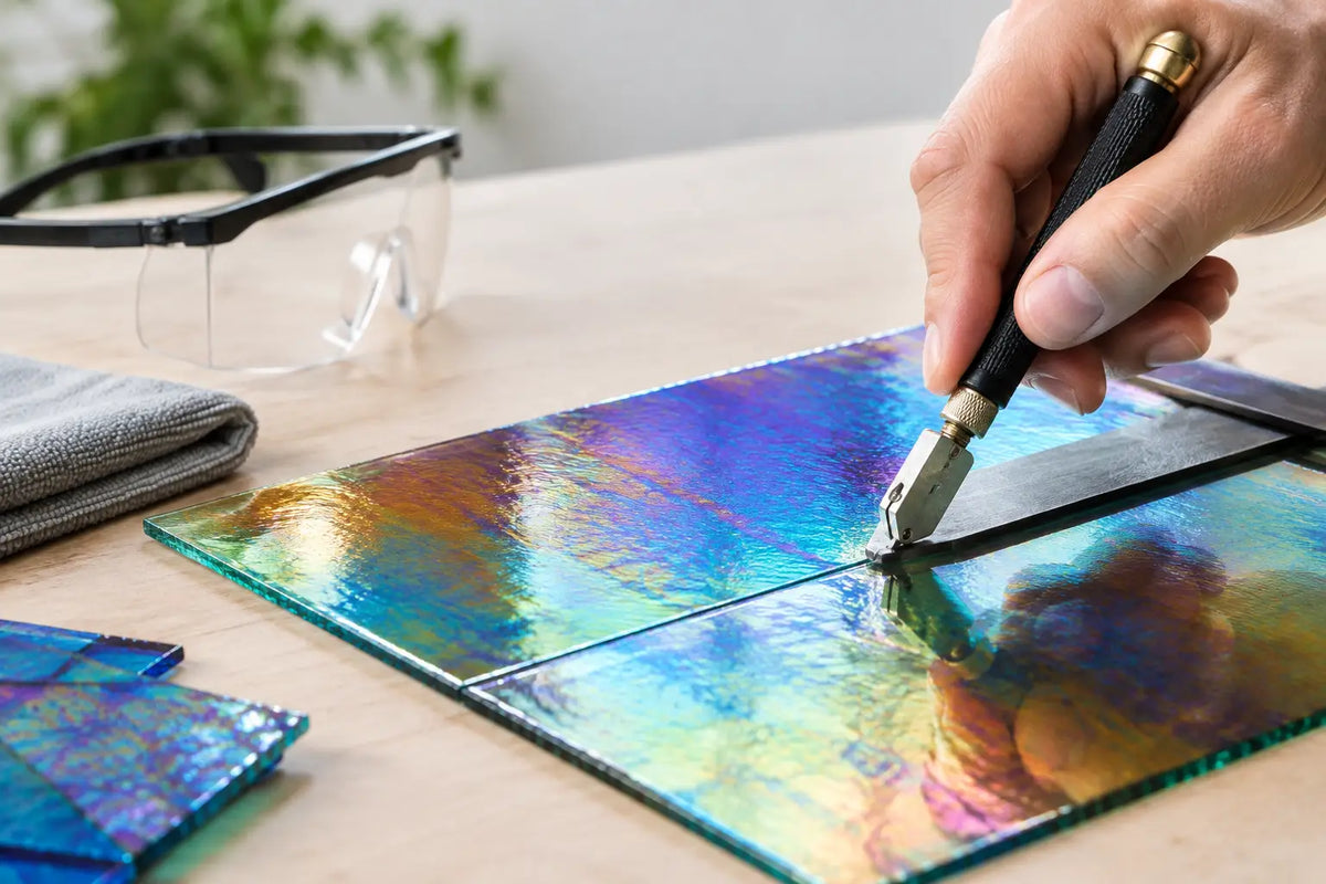 How to Cut Dichroic Glass Without Chipping