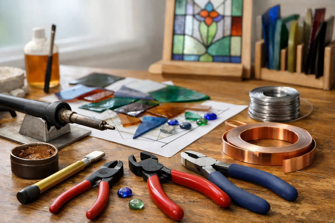 10 stained glass tools for beginners