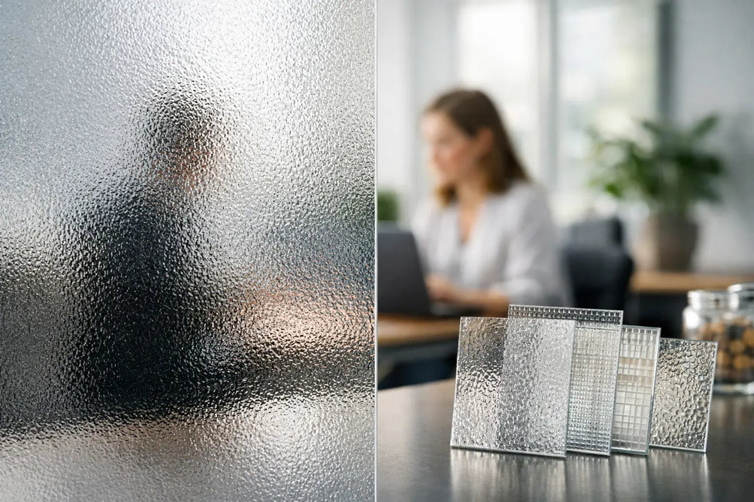 Textured Sheet Glass for Privacy