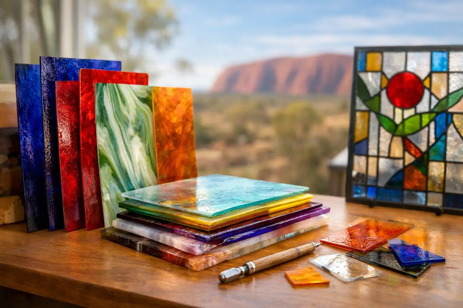 Where to Buy Stained Glass Sheets in Australia