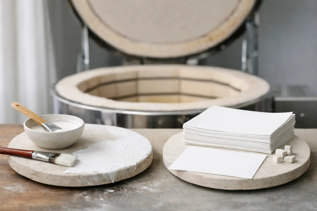Kiln Wash vs Kiln Paper: Which Should You Use?