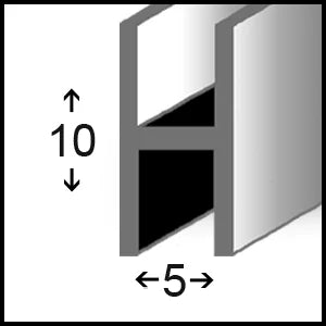 10.0 – 10mm Flat Profile