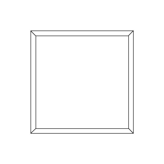 Bevels - Square - Various Sizes