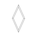BEVELS - Triangle - 51mm x 102mm