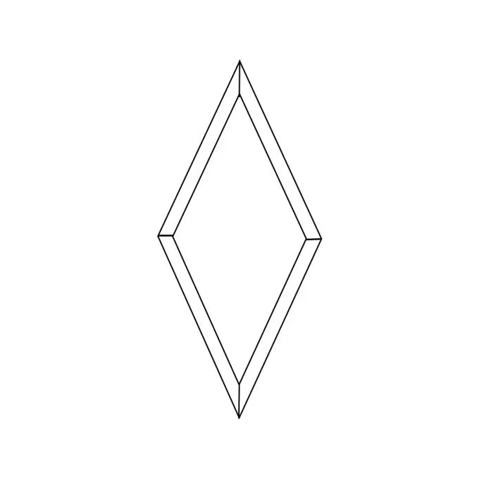 BEVELS - Triangle - 51mm x 102mm