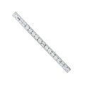 18in - 45.7cm Aluminium non slip ruler for glass cutting