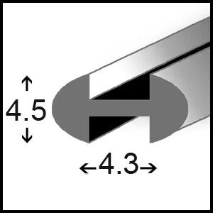 4.5RP – 4.5mm Lead Came Round Profile