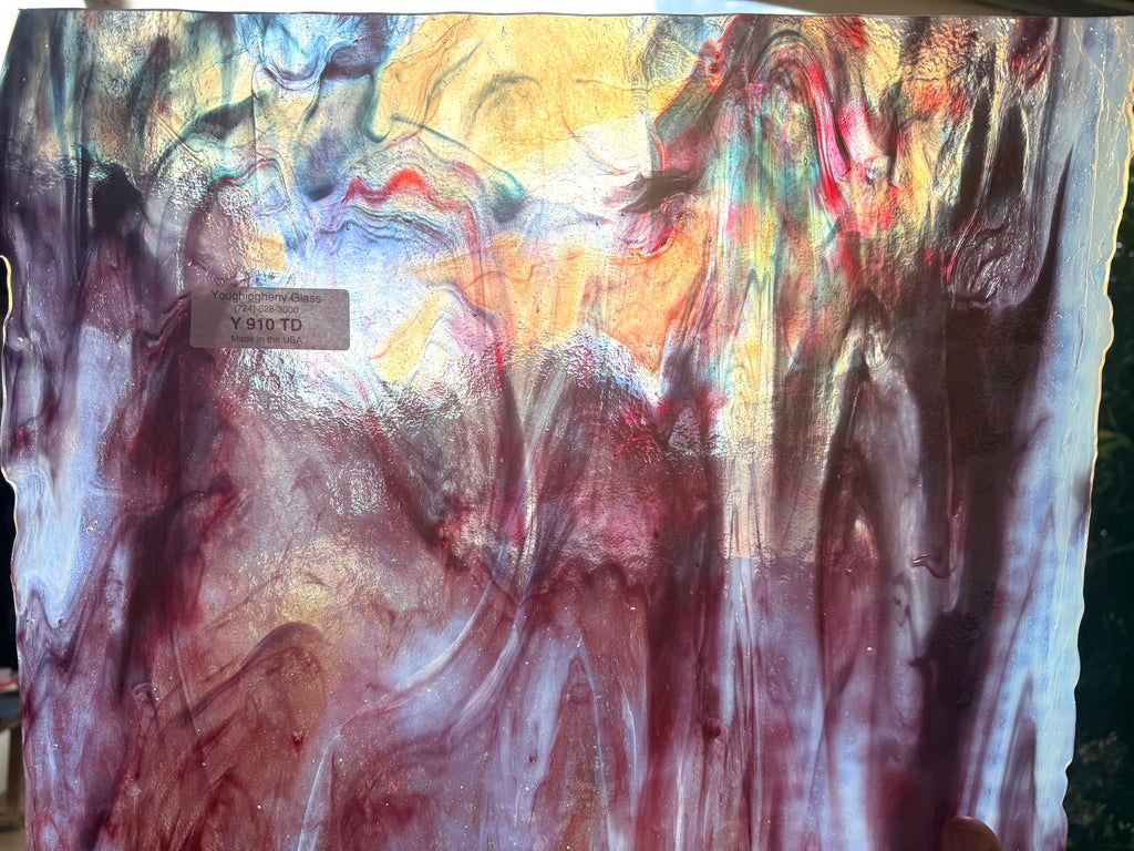 Youghiogheny Red with White True Dichroic - YTD910