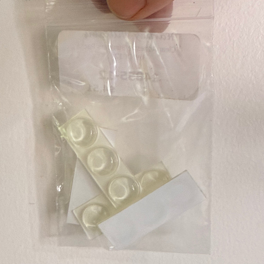Clear Adhesive Bumpers Packet of 12