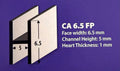 6.5F – 6.5mm Lead Came Flat Profile