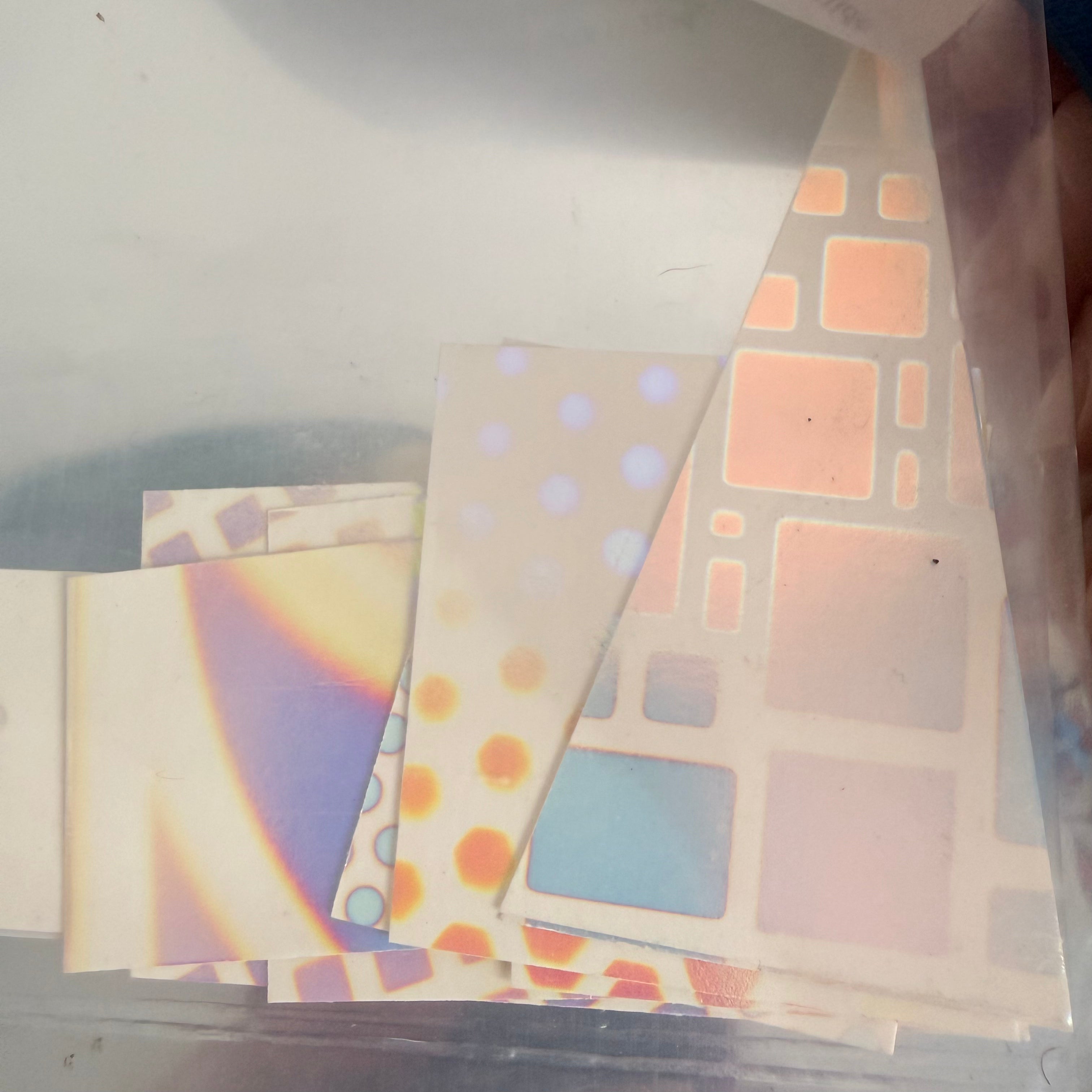 Dicro Slide Pattern Scrap Pack - Small - Works with all glass COE's