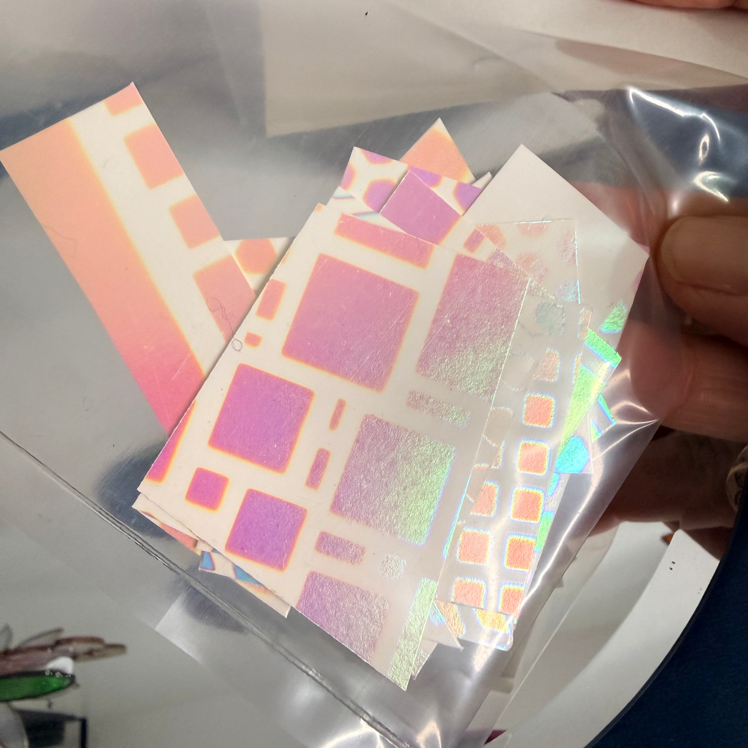 Dicro Slide Pattern Scrap Pack - Small - Works with all glass COE's