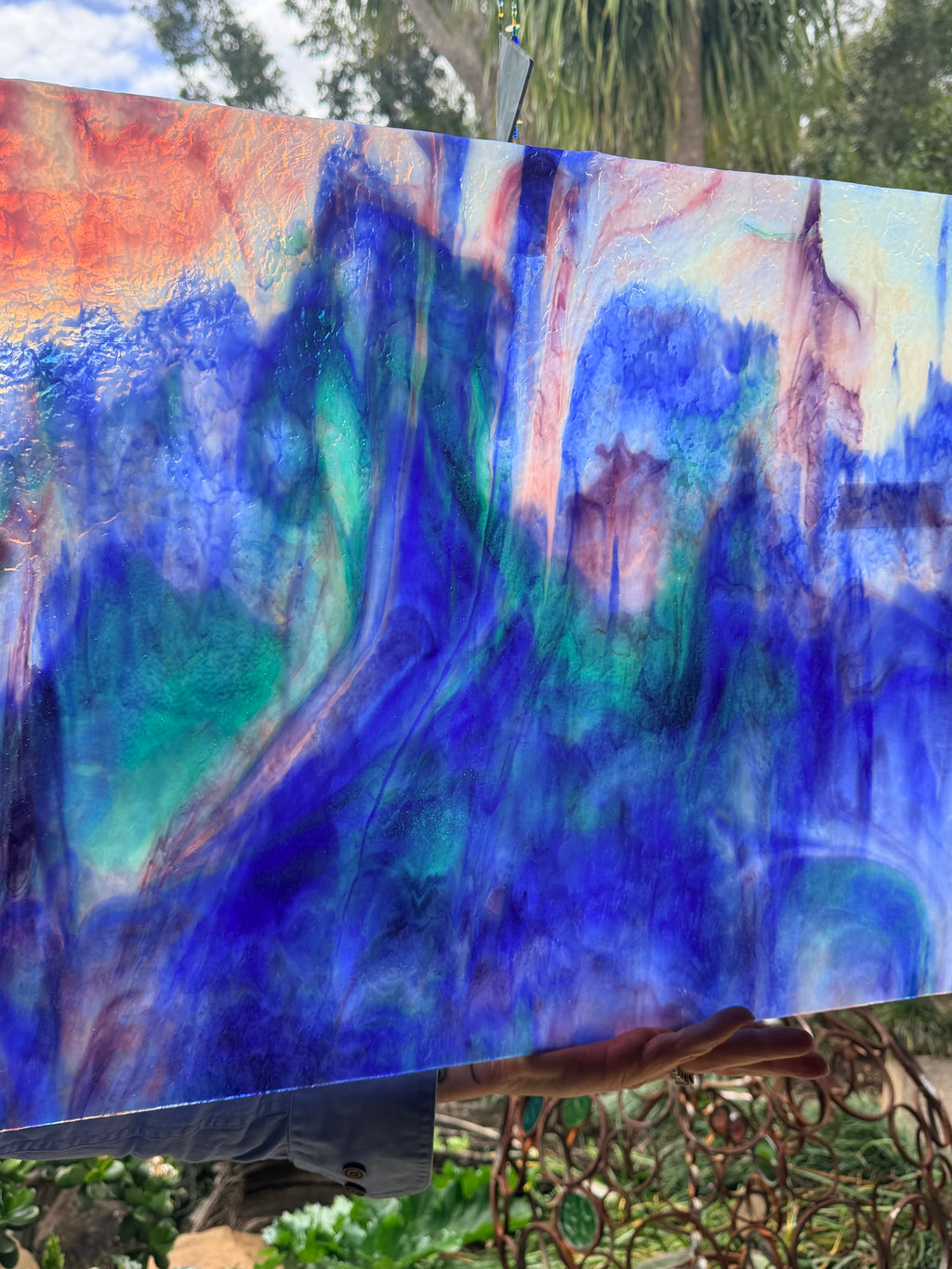 Youghiogheny Royal Blue, Sea Green White - YGU65850
