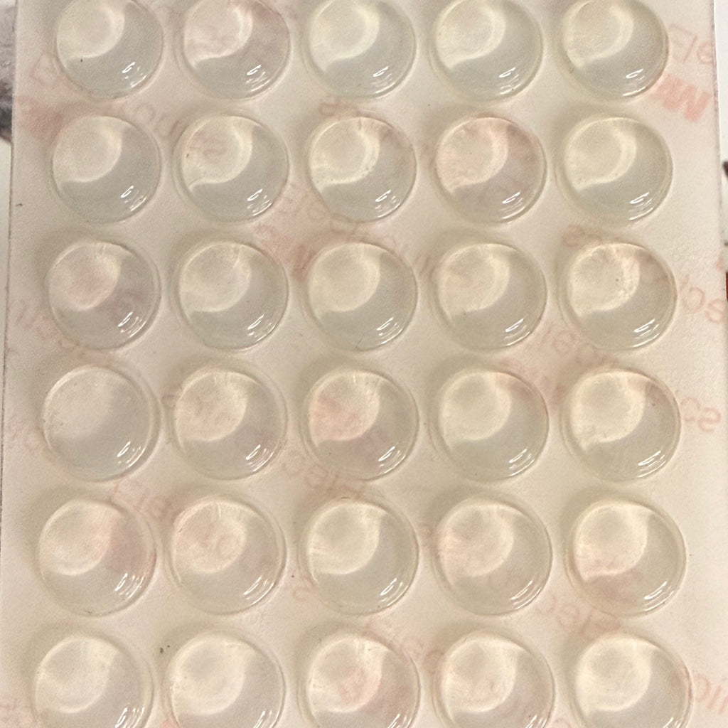 Clear Adhesive Bumpers Packet of 12
