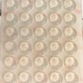 Clear Adhesive Bumpers Tray of 30