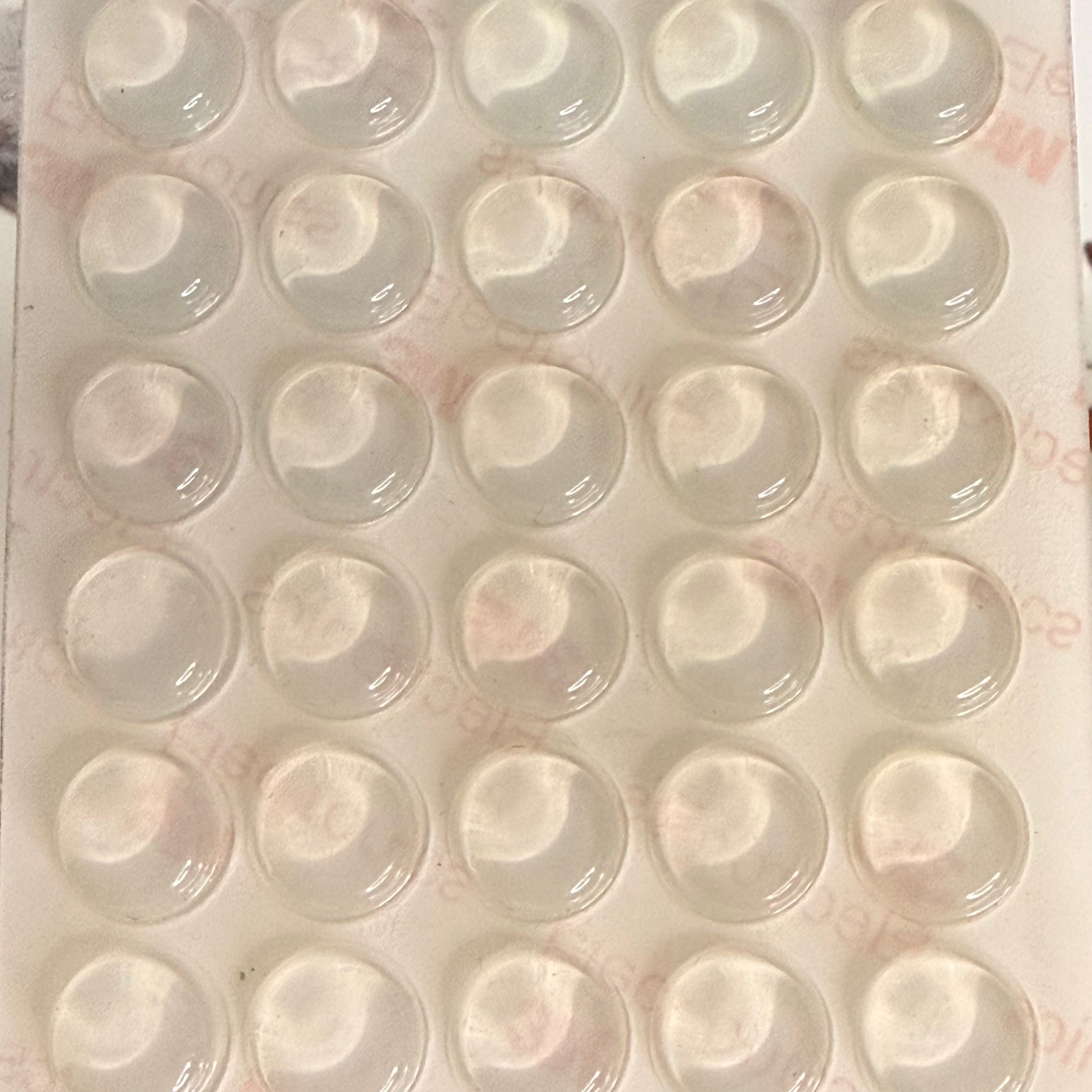 Clear Adhesive Bumpers Packet of 12