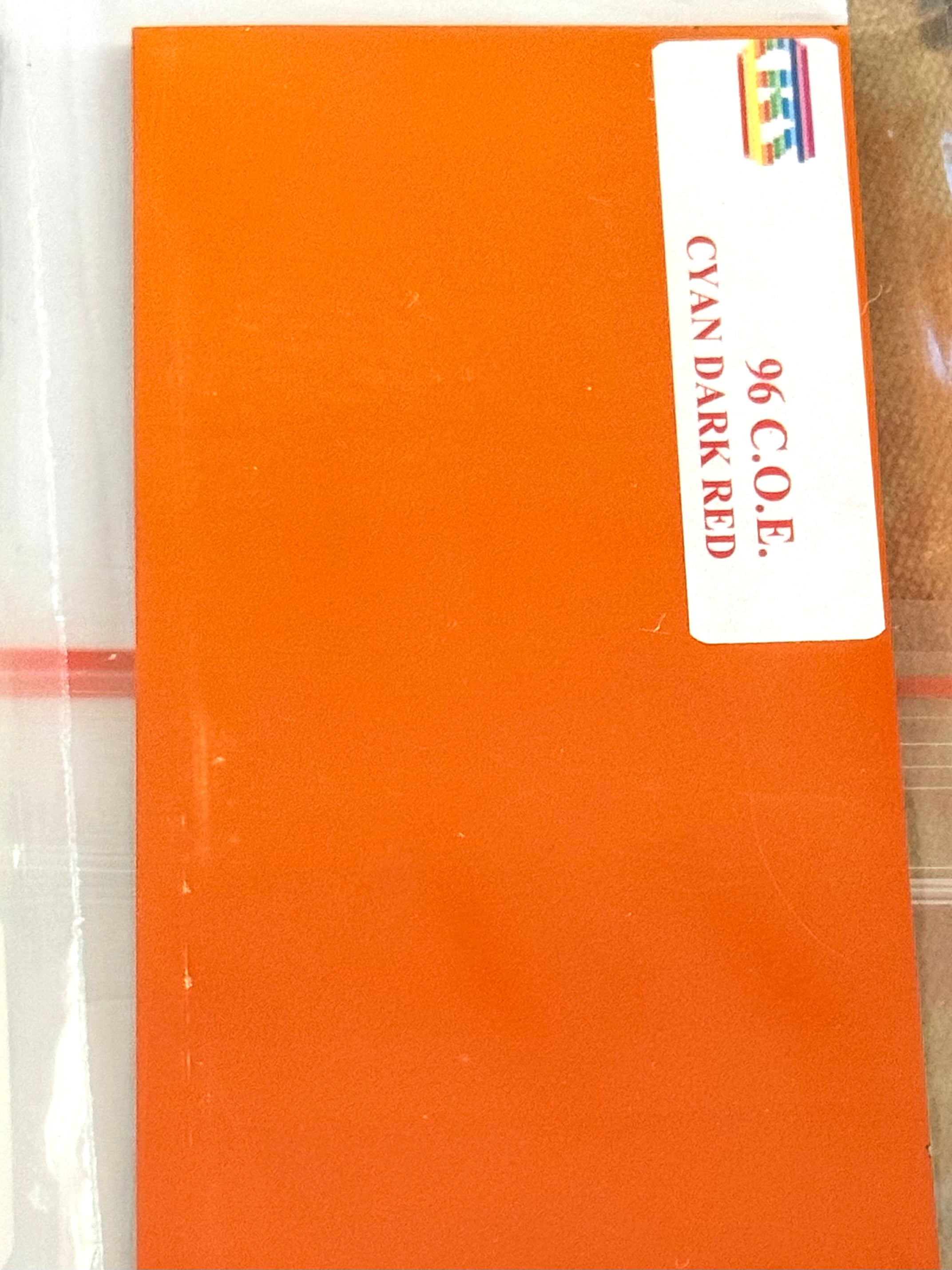 CBS Dichroic COE 96 Primary Colours - Various colours