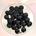 Large Glass Nuggets - 450gram bag - Black
