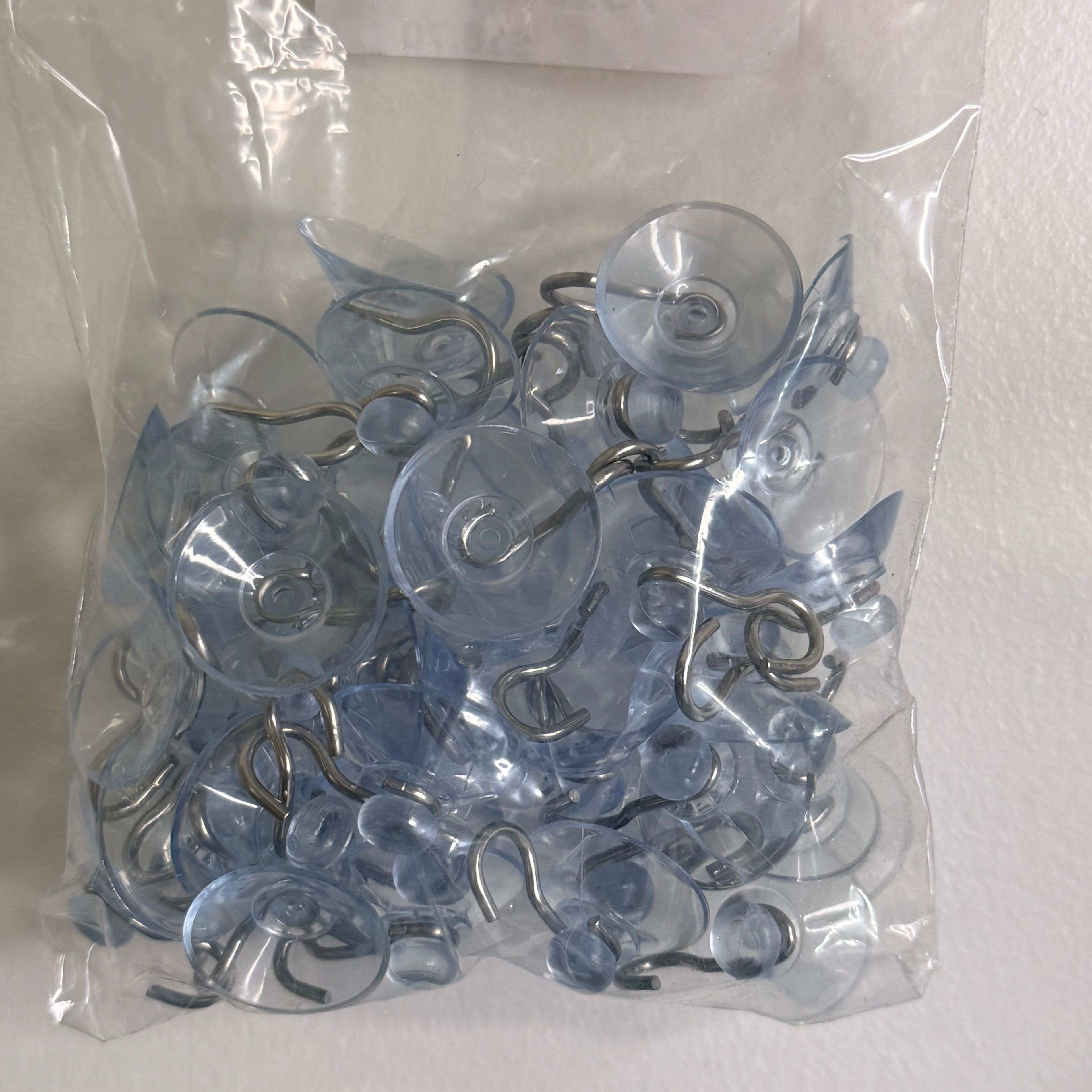 Suction Cap for hanging Suncatchers - 20mm bag of 50