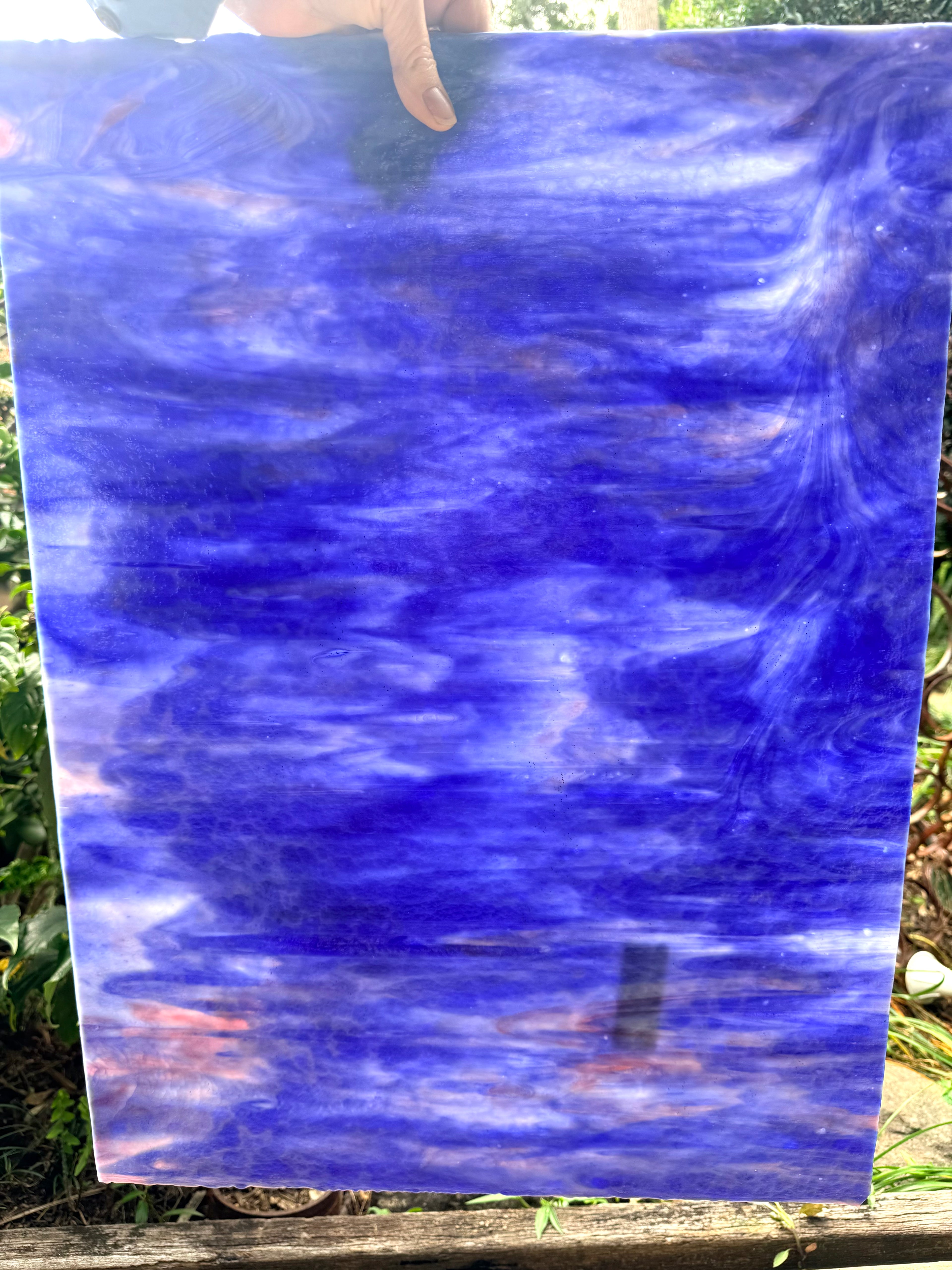 Youghiogheny White, Gold ruby, Cobalt Mottled - YI706RG