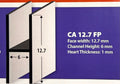 12.7 F – 12.7mm Lead Came Flat Profile