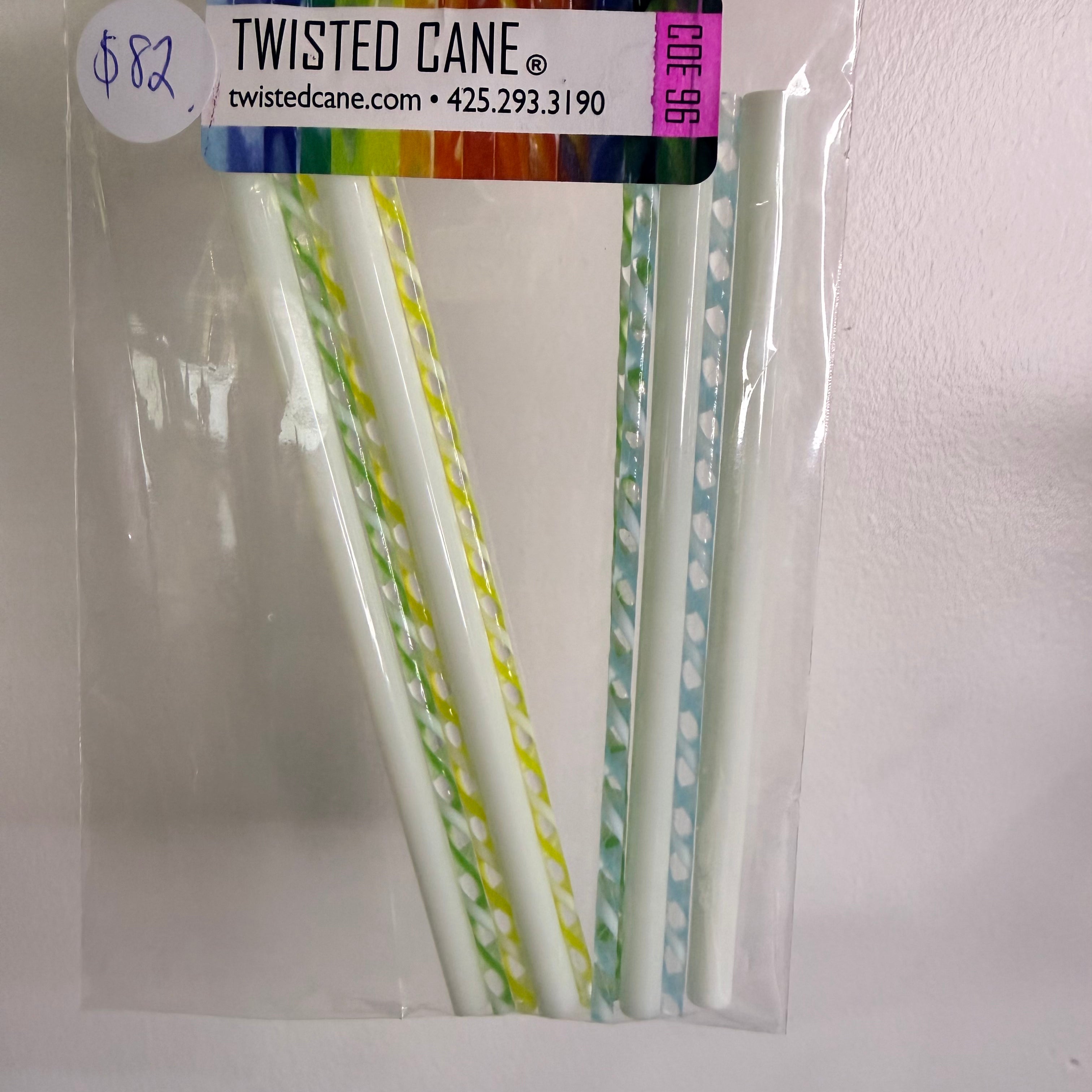Cools Rod and Twisted Cane Assortment - 96 COE