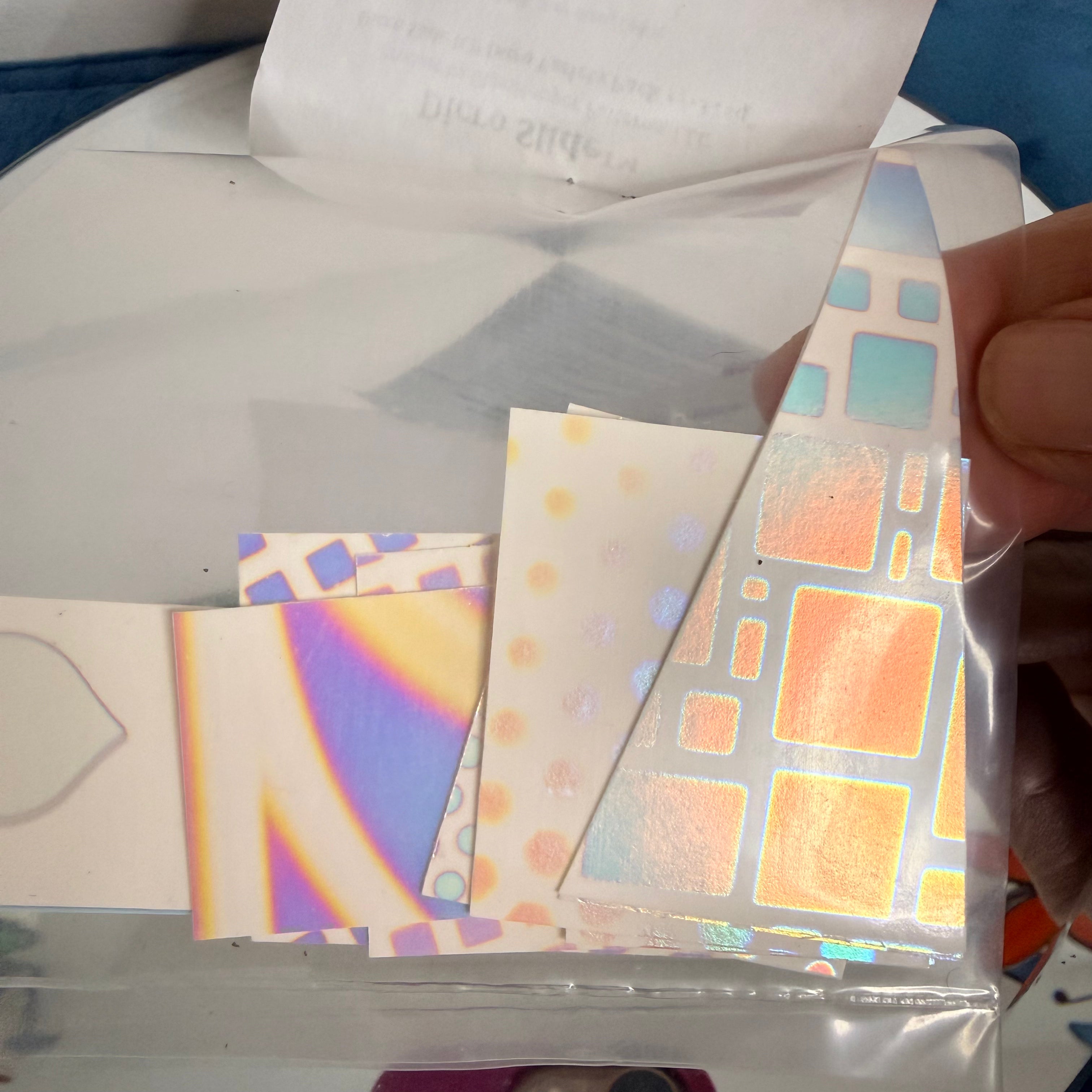 Dicro Slide Pattern Scrap Pack - Small - Works with all glass COE's