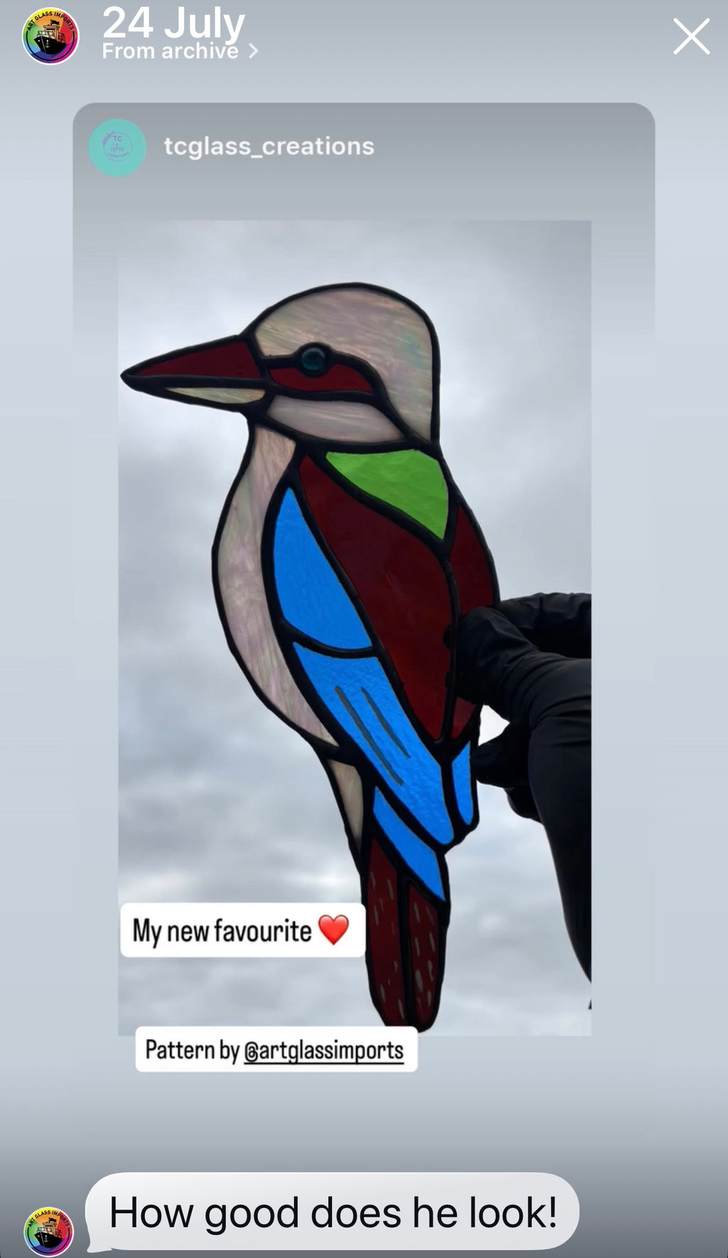 Kookaburra Pattern - Digital A4 size