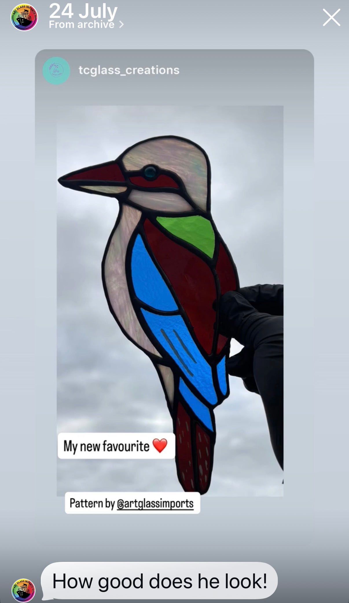 Kookaburra Pattern - Digital A4 size