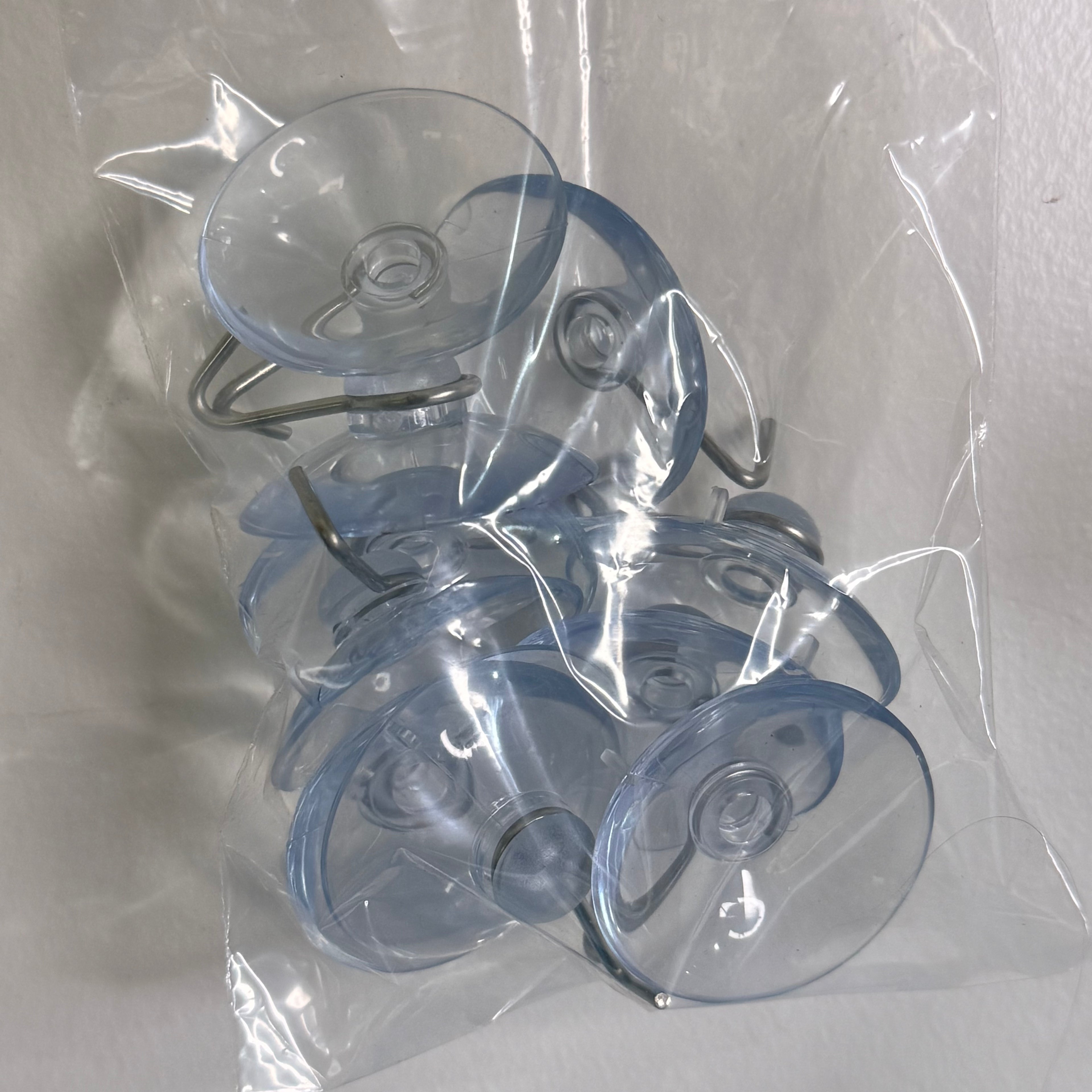 Suction Cap for hanging Suncatchers - 38mm bag of 10/50