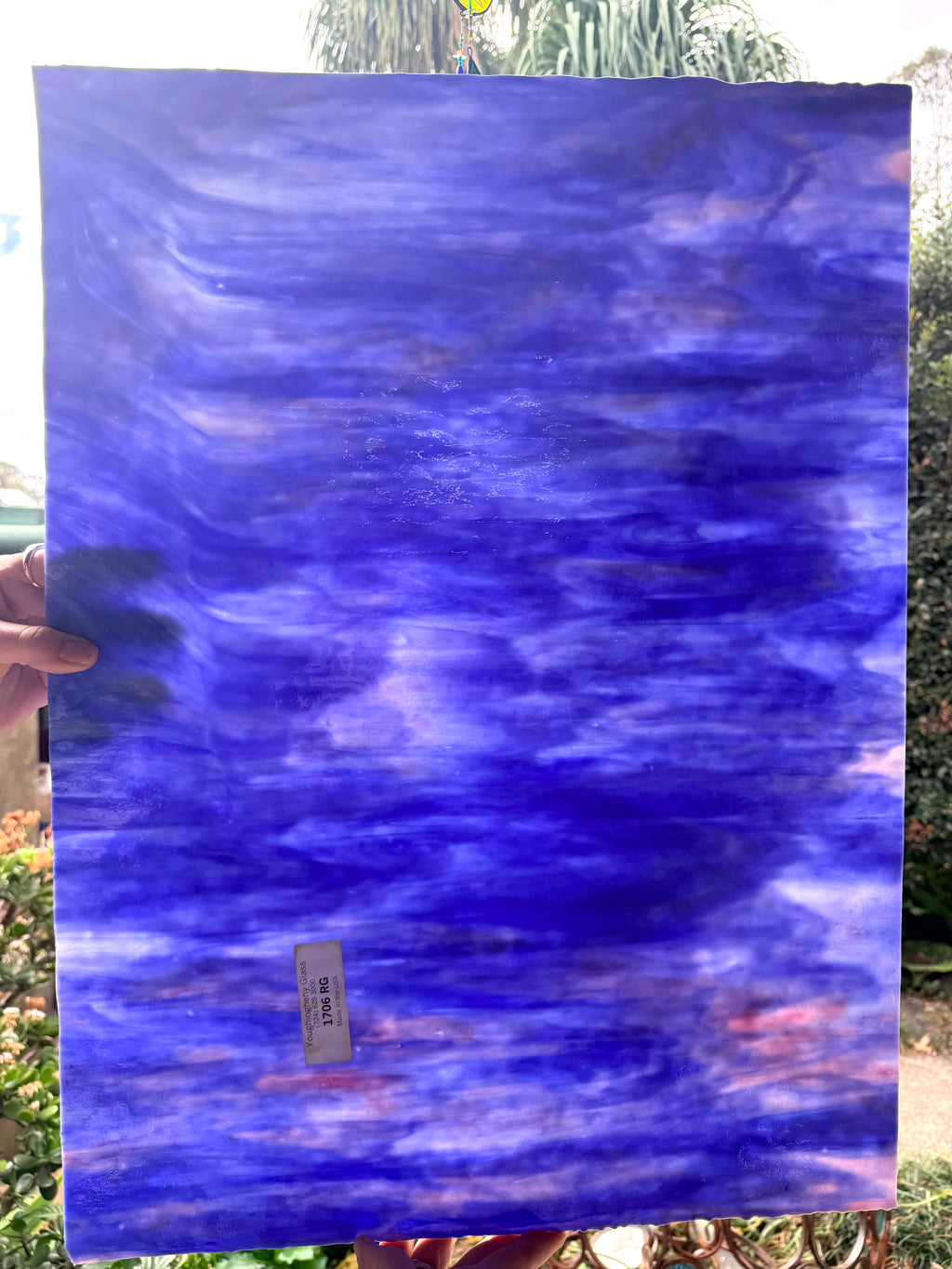 Youghiogheny White, Gold ruby, Cobalt Mottled - YI706RG