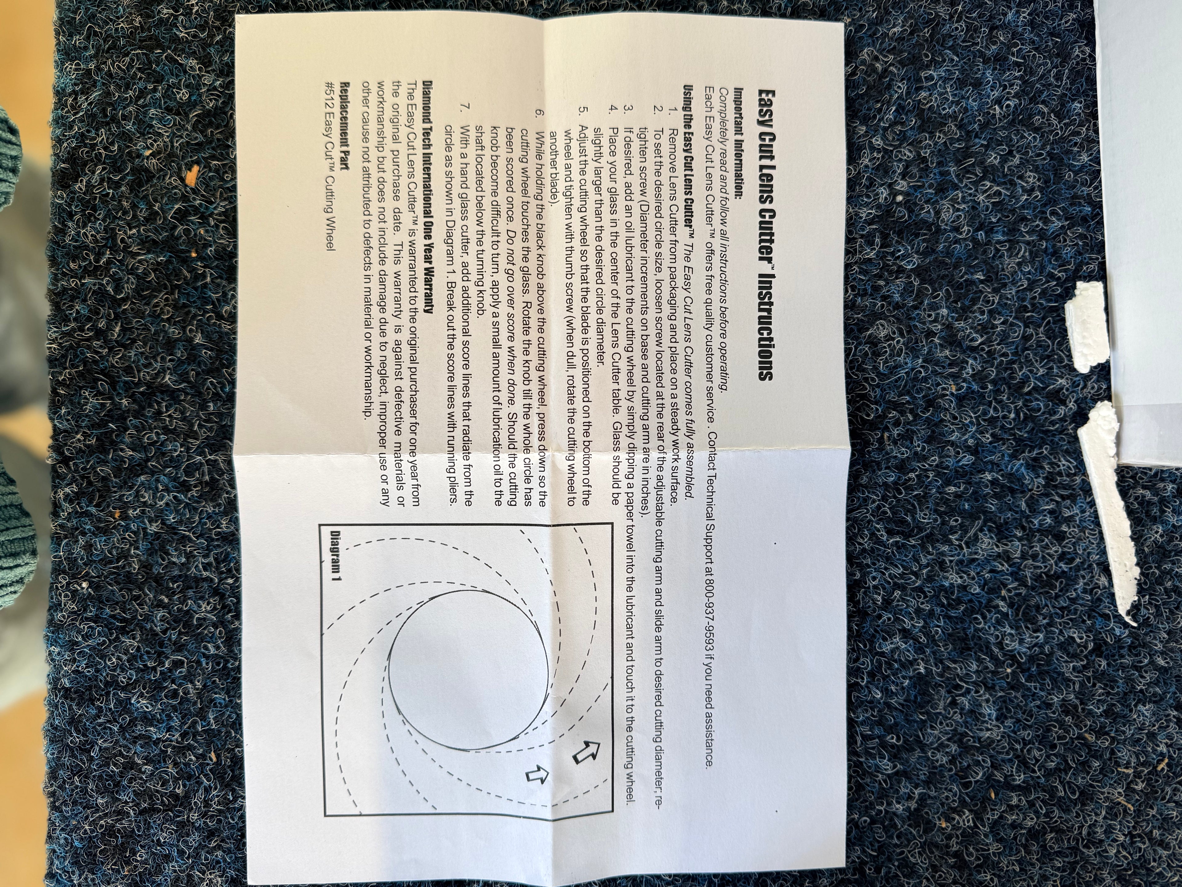 Easy Cut Lens Cutter