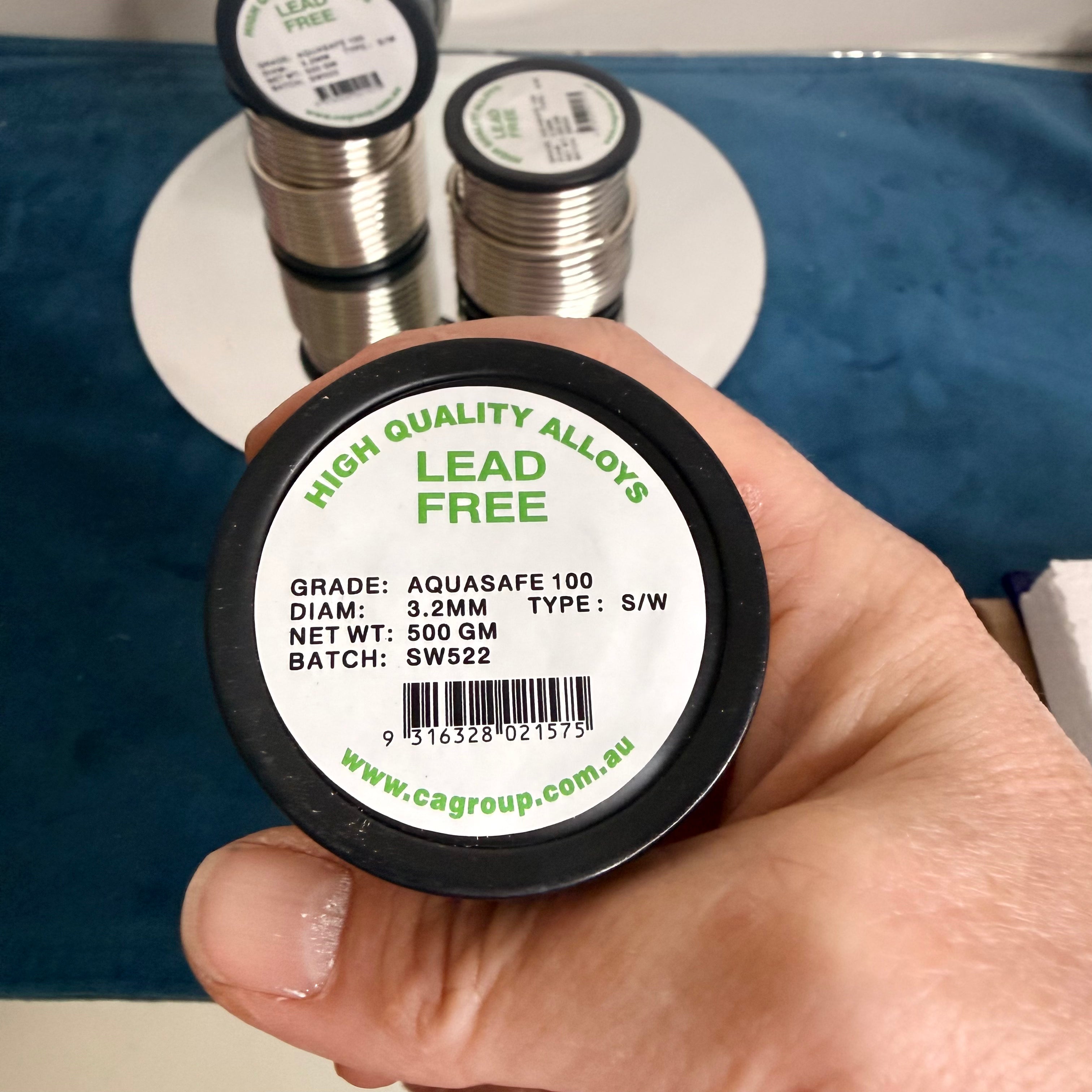 LEAD FREE Solder - Aquasafe 100