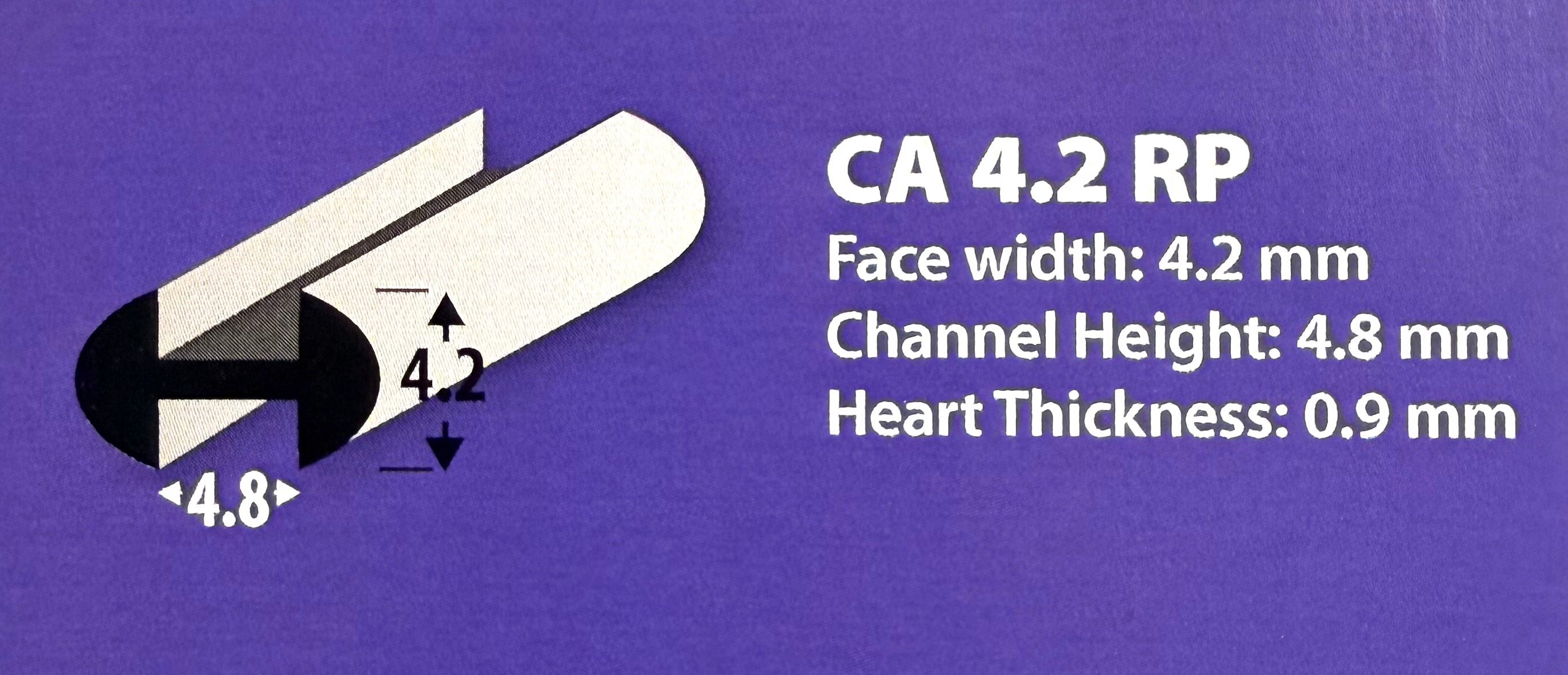 4.2RP – 4.2mm Lead Came Round Profile