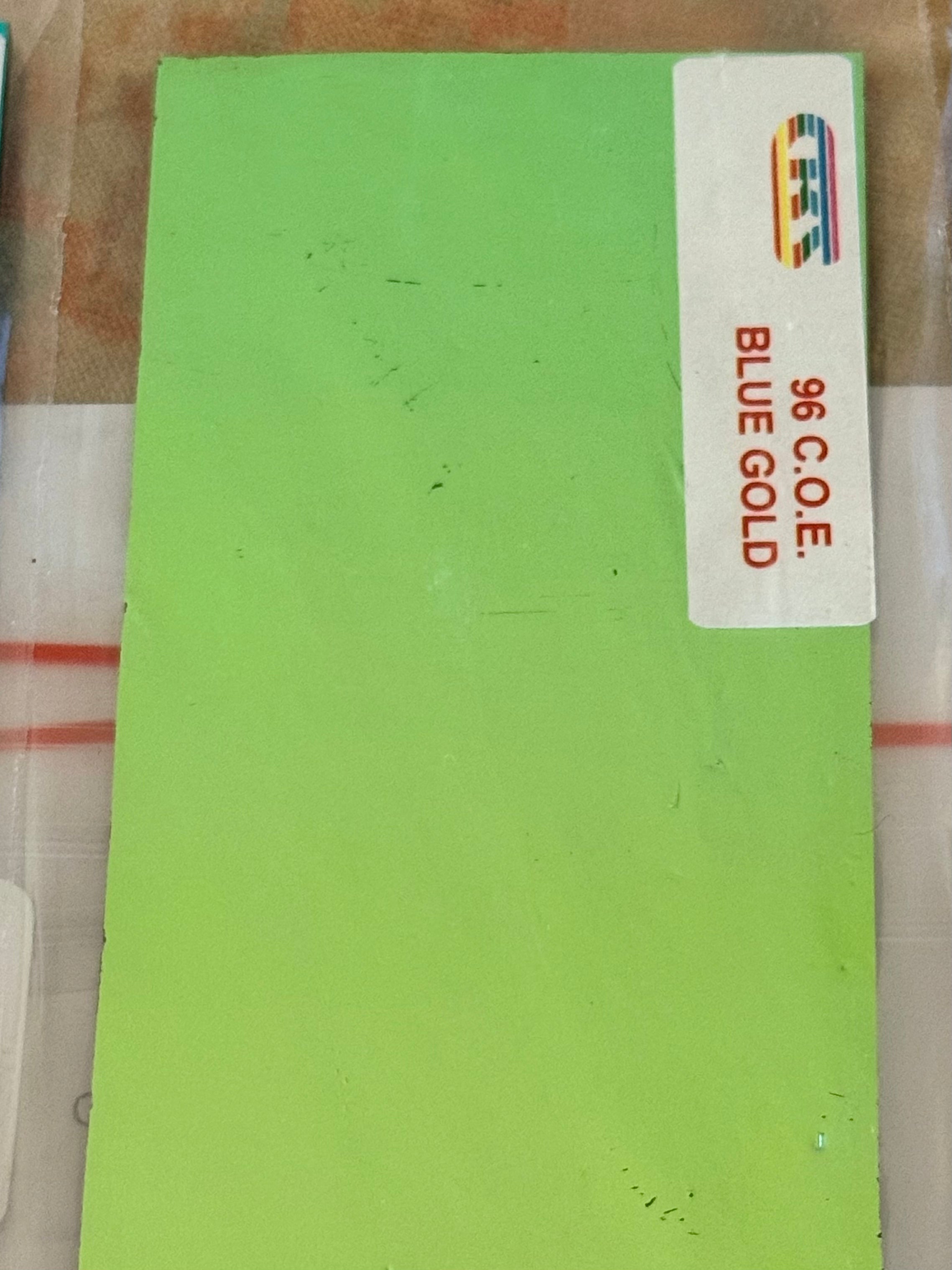 CBS Dichroic COE 96 Primary Colours - Various colours