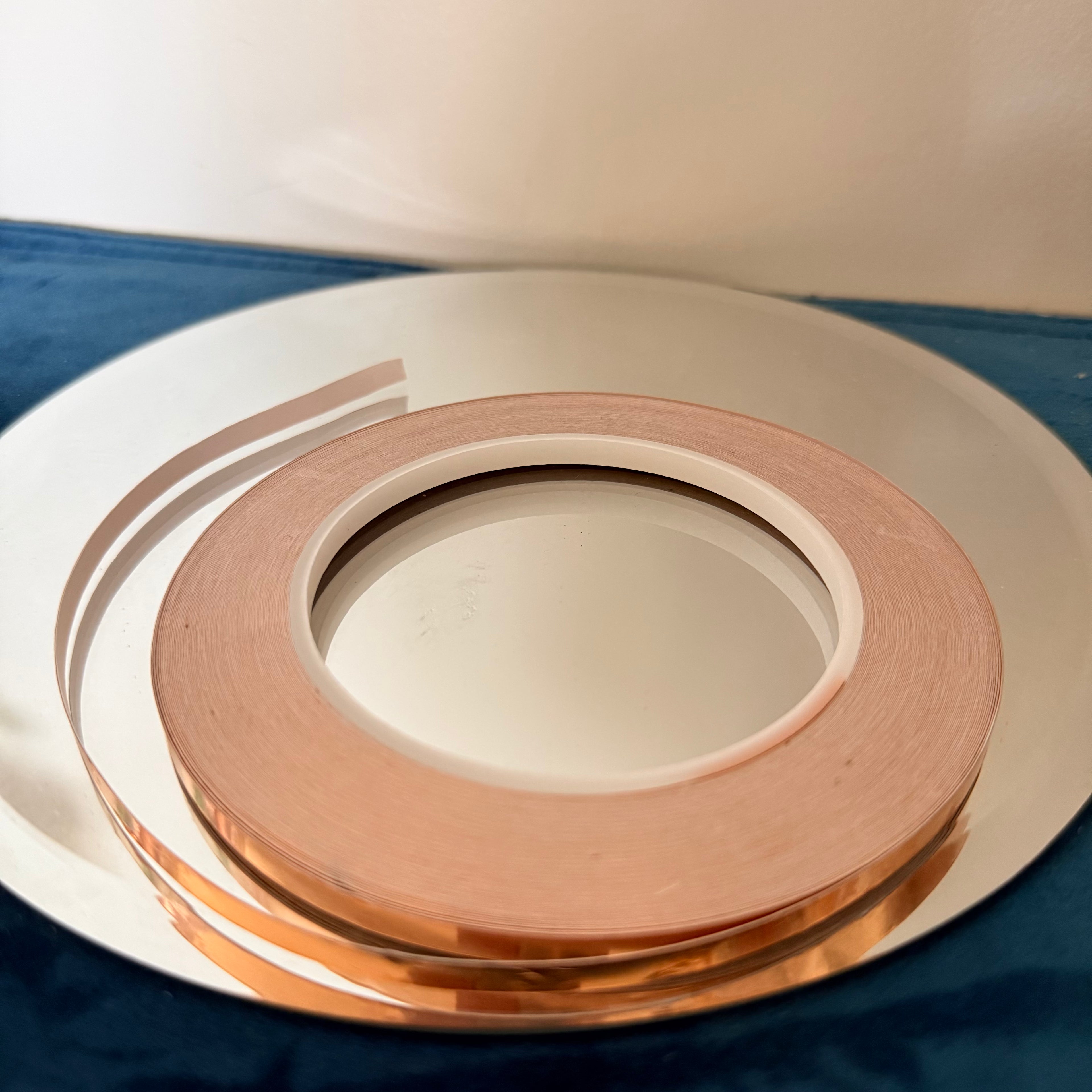 3/16 - 5mm Copper Backed Copperfoil